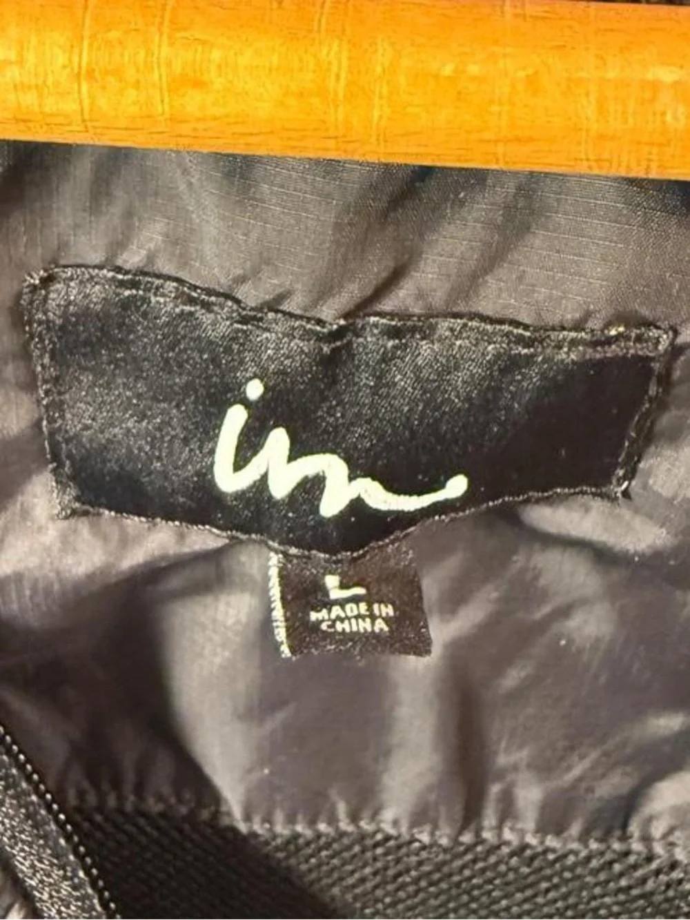 Men's Hooded Full-Zip Windbreaker Jacket - Black